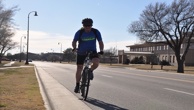 Citizen Airmen bikes 31K miles 